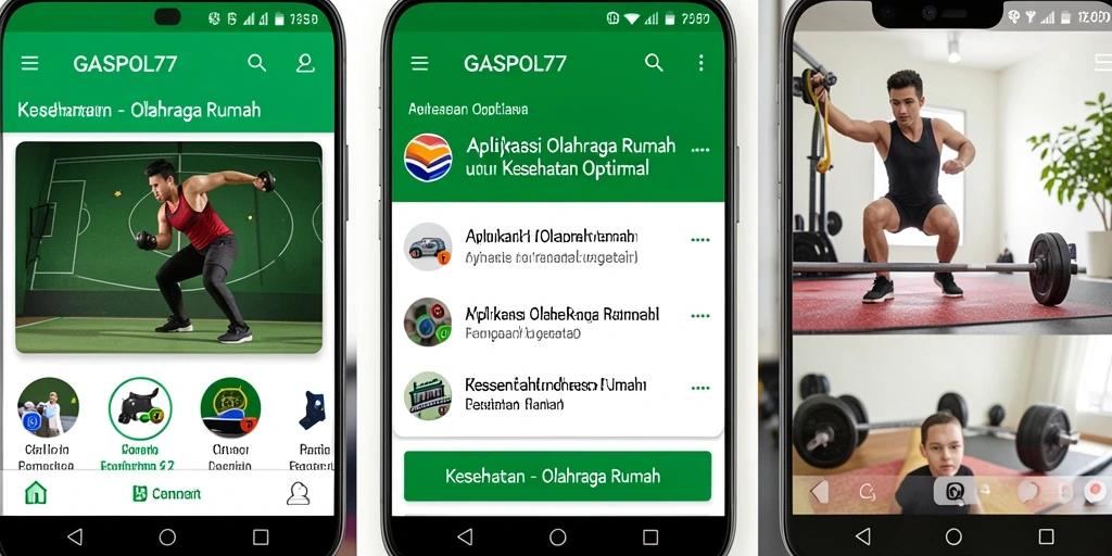 Antarmuka pengguna GASPOL77 yang ramah dan intuitif.