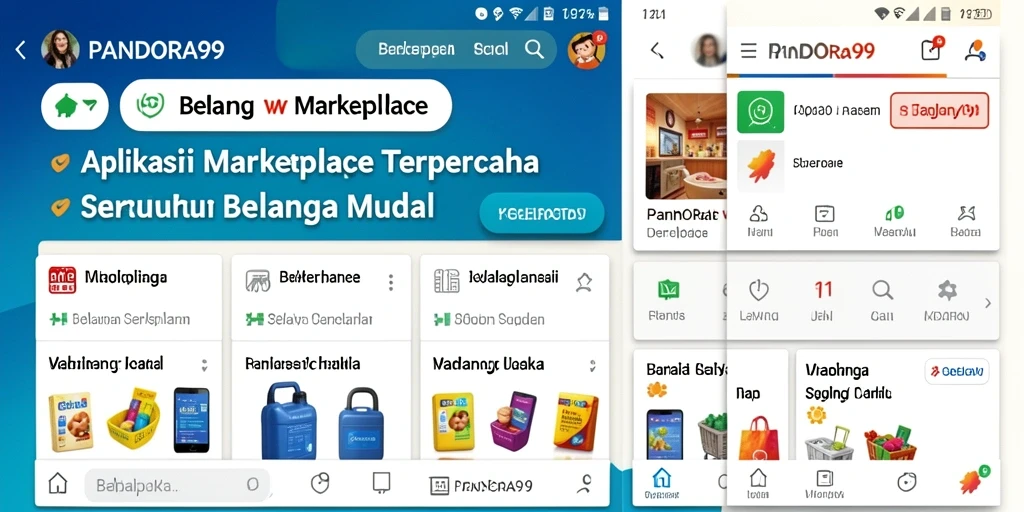 Antarmuka PANDORA99 yang menarik dan mudah digunakan untuk berbelanja.