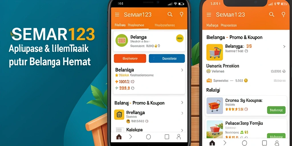 Antarmuka SEMAR123 yang sederhana dan mudah digunakan untuk mengakses kupon.